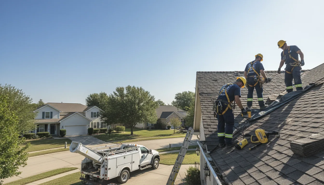Emergency Roof Repair in Columbia, MS near me